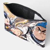 Jungle Adorable Lion Cub Sitting Portrait Etui (Open)