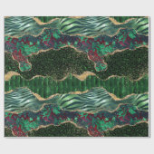Jungle Agate | Dierprint Geodepatroon Cadeaupapier (Vlak)