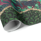 Jungle Agate | Dierprint Geodepatroon Cadeaupapier (Rol Hoek)