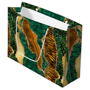 Jungle Agate Wild Luxe Dierenpatroon Groot Cadeauzakje