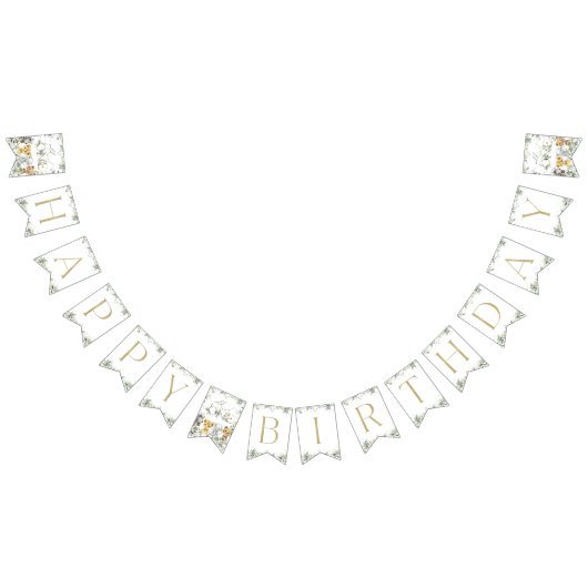 Jungle Animals, Safari, Wild One, First Birthday Vlaggetjes (Alle)