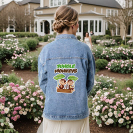 JUNGLE APEN DENIM JACKET