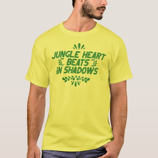 Jungle Beest Modus T-shirt (Voorkant)