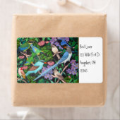 Jungle Birds of Asia Label (Insitu)