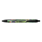 Jungle Blauwe Inkt Pen (Achterkant)