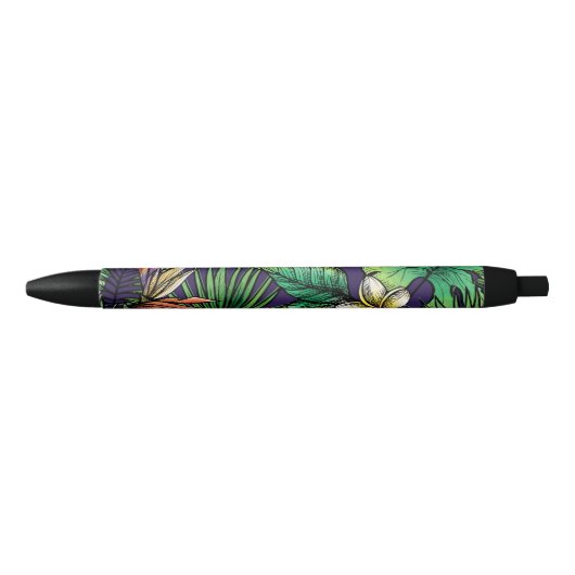 Jungle Blauwe Inkt Pen (Voorkant)