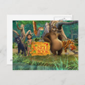 Jungle Book Group Shot 5 Briefkaart (Voorkant / Achterkant)