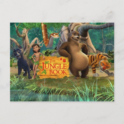 Jungle Book Group Shot 5 Briefkaart (Voorkant)