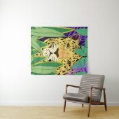 Jungle Cat Medium Wandkleed (In Situ (horizontaal))