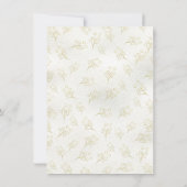 Jungle Dieren Baby Shower Uitnodiging (Achterkant)