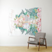 Jungle Dieren Gefeliciteerd Wandkleed (In Situ (horizontaal))