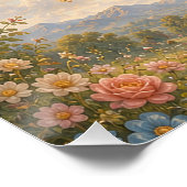 Jungle Dieren Heet Lucht Ballon Perfect Poster (Hoek)
