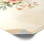 Jungle Dieren Nursery  Poster (Hoek)
