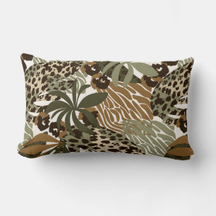 Jungle Dierprint Accentkussen Kussen
