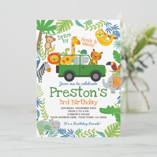 Jungle Drive By Kaart (Staand voorkant)