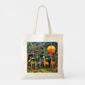 Jungle Droom 1 Tote Bag (Achterkant)