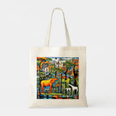Jungle Droom 2 Tote Bag (Achterkant)