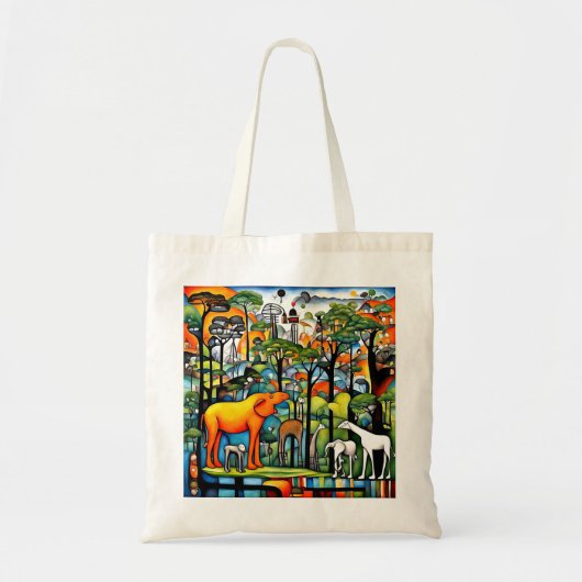 Jungle Droom 2 Tote Bag (Voorkant)