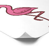Jungle Flamingo Kleine Print (Hoek)