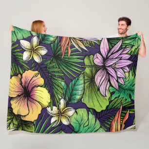 Jungle Fleece Deken