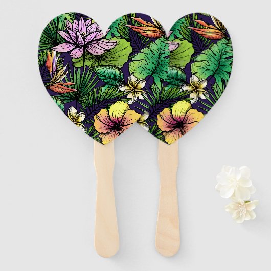 Jungle Handwaaier (Voorkant en achterkant)