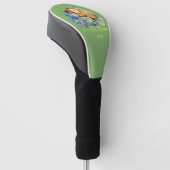 Jungle, ik mis je – Beer Golfheadcover (Schuin)