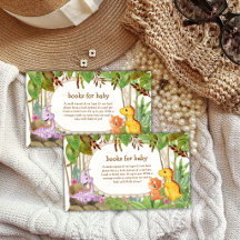 Jungle Jurassic Dinosaur Boeken Voor Baby Shower