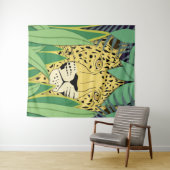 Jungle Kat #4 Groot Wandkleed (In Situ (horizontaal))