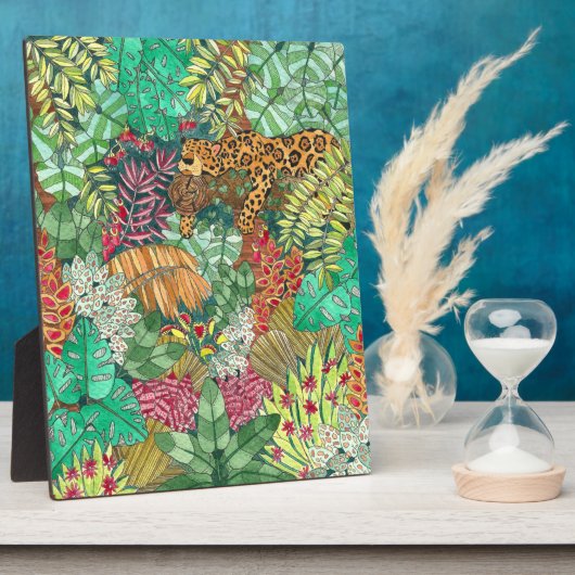 Jungle kinderkamer decoratie fotoplaat (Zijkant)