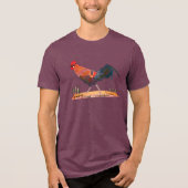 Jungle kip T-shirt Tri-Blend T-shirt (Voorkant)