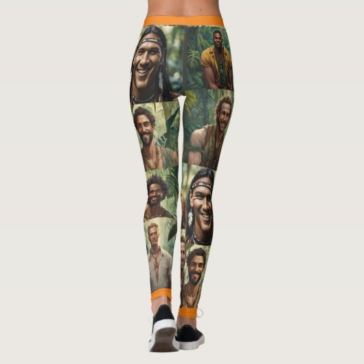 JUNGLE LEGGINGS FOR WILD AND AUTHENTIC PEOPLE (Achterkant)