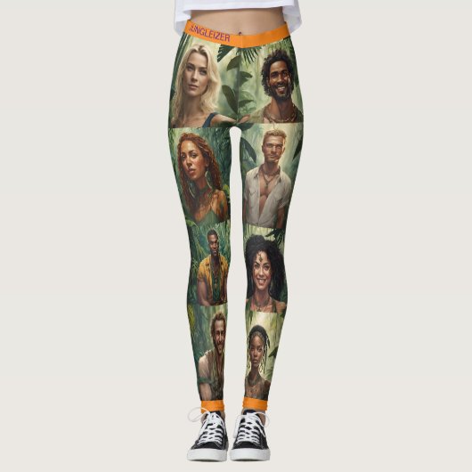JUNGLE LEGGINGS FOR WILD AND AUTHENTIC PEOPLE (Voorkant)