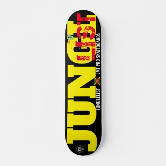 JUNGLE LIST JMT Skateboard Deck (Voorkant)