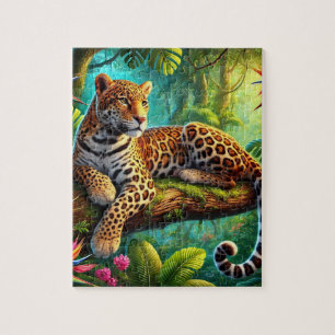 Jungle Luipaard Legpuzzel