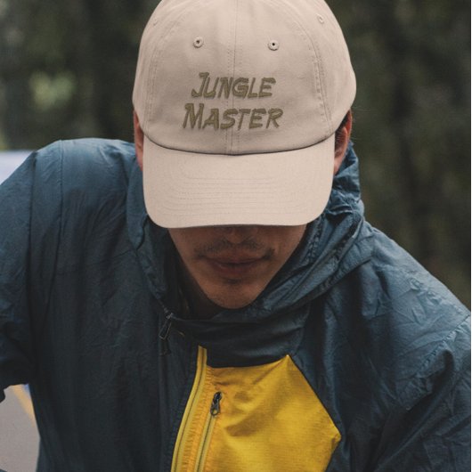 Jungle Master Geborduurde Pet