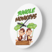 JUNGLE MONKEYS GROTE KLOK (Hoek)