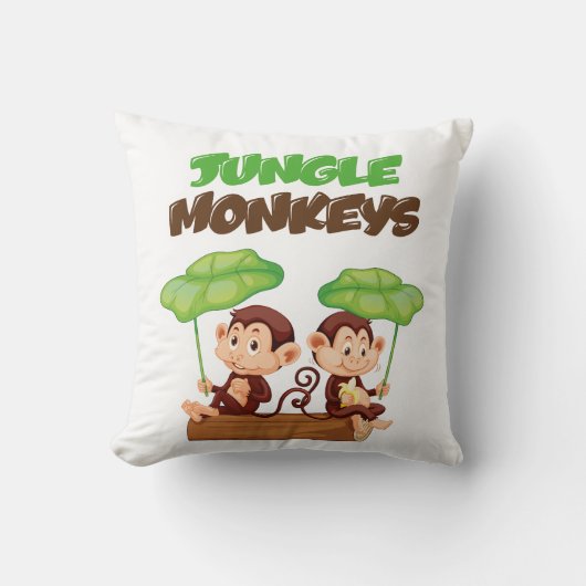 JUNGLE MONKEYS KUSSEN (Voorkant)