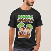 JUNGLE MONKEYS T-SHIRT (Voorkant)
