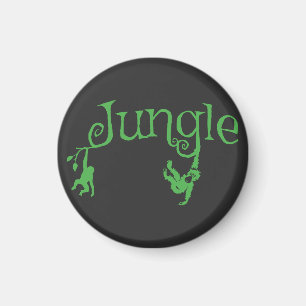 Jungle Natuur Grafisch natuurliefhebber Magneet