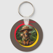 Jungle Ontdekkingsreiziger Sleutelhanger (Achterkant)