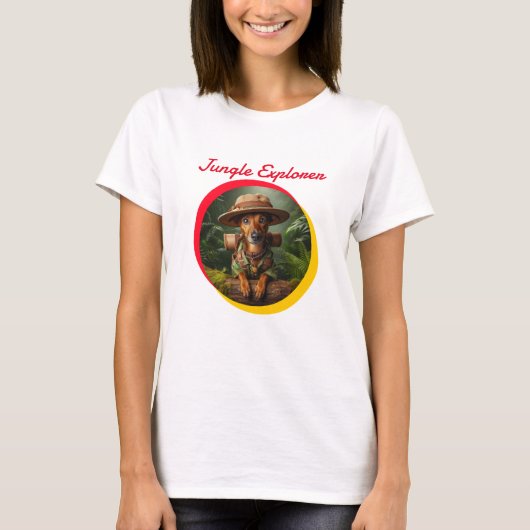 Jungle Ontdekkingsreiziger T-shirt (Voorkant)