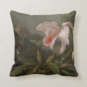 Jungle Orchids en Kolibries Kussen