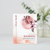 Jungle Ranch Qr code Japandi BUDGET bruiloft uitno (Staand voorkant)