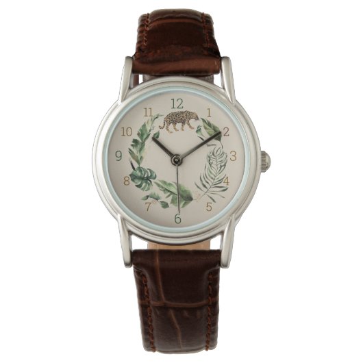 Jungle Rumble Naturalistenhorloge Horloge (Voorkant)