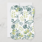 Jungle Safari Baby Shower Parade Kaart (Achterkant)