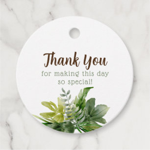Jungle Safari Baby Shower Verjaardag Favor Tags Bedankjes Labels