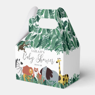 Jungle Safari Dieren Baby Shower Bedankdoosjes