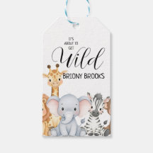 Jungle Safari "It's About To Get Wild" Baby Shower