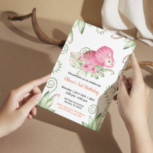 Jungle Safari Thema Verjaardag Kaart