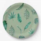 Jungle Safari Theme Tableware Papieren Bordje (Voorkant)